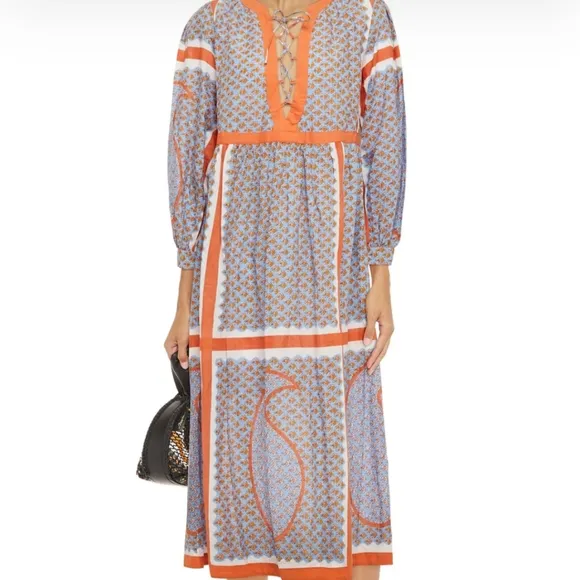 ANTIK BATIK NWT SZ XS GISELLE LIGHTWEIGHT COTTON MAXI DRESS NET RTL $196