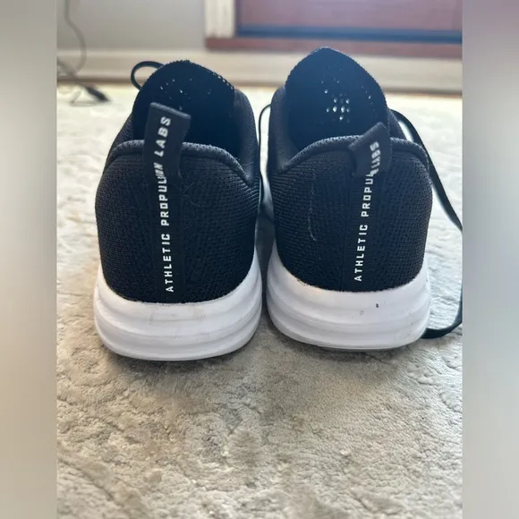 APL Athletic Propulsion Labs TechLoom Pro Sneakers Black White Size 7.5