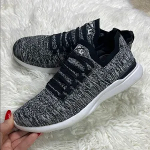 APL Black and White Knit Sneakers