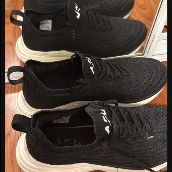 APL Black Knit Sneakers