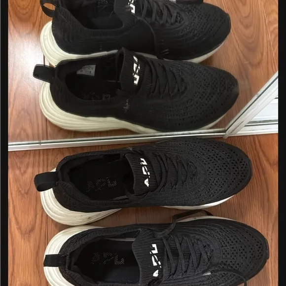 APL Black Knit Sneakers