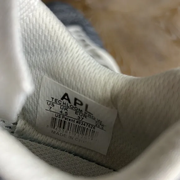 APL Grey Knit Sneakers 7