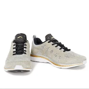 Apl Metallic Athletic Proloom Sneakers Athletic Jog Walk  Sz 7.5