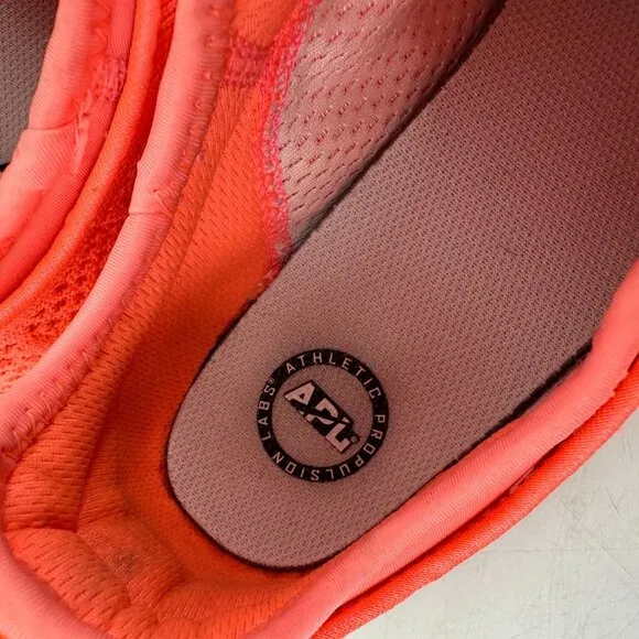 APL Techloom Phantom Knit Sneakers Neon Coral Pink Size 10.5
