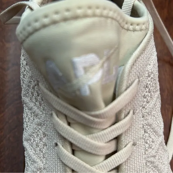 APL “Techloom Phantom” Men’s Knit Sneakers, Off White/Ivory, Size 10