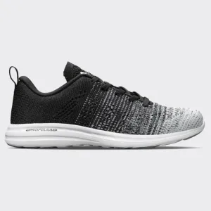 APL Techloom Pro black &amp; gray knit running sneakers women’s shoe size 8