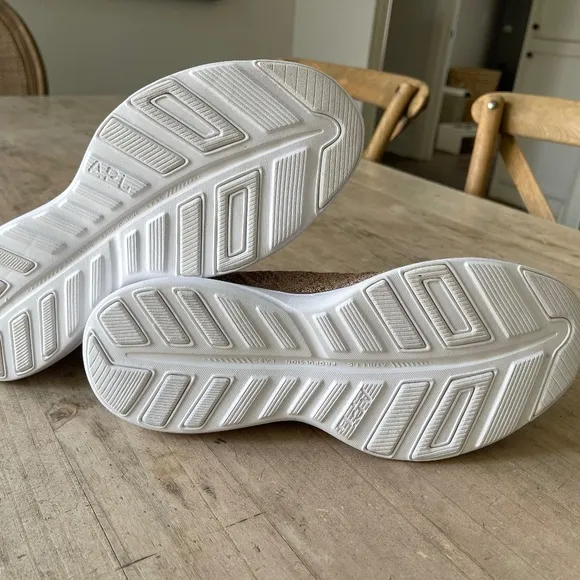 APL Women's Sneakers in Tan and White