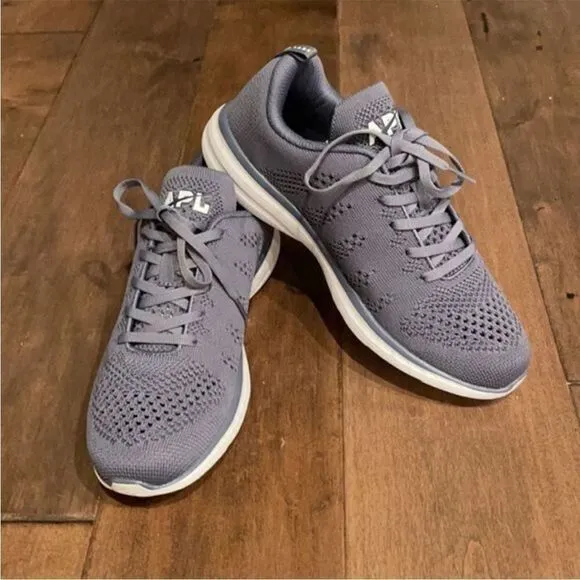 APL Techloom Pro Trainer Sneakers Grey Grisaille NWOB 9.5