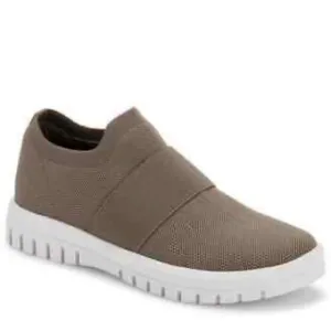 Aqua College Women's Frejya Waterproof Sneakers Taupe Knit Size 9.5