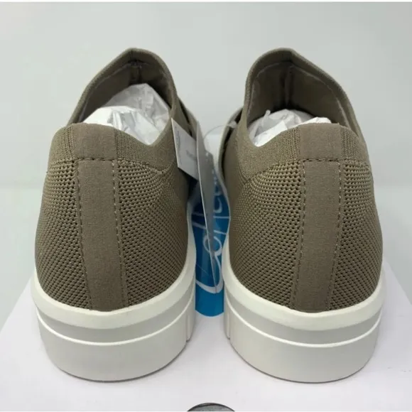 Aqua College Women's Frejya Waterproof Sneakers Taupe Knit Size 9.5