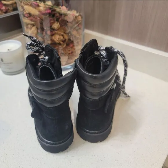 Aquatalia Wetherproof Marya Boots in Black Size 9.5 New