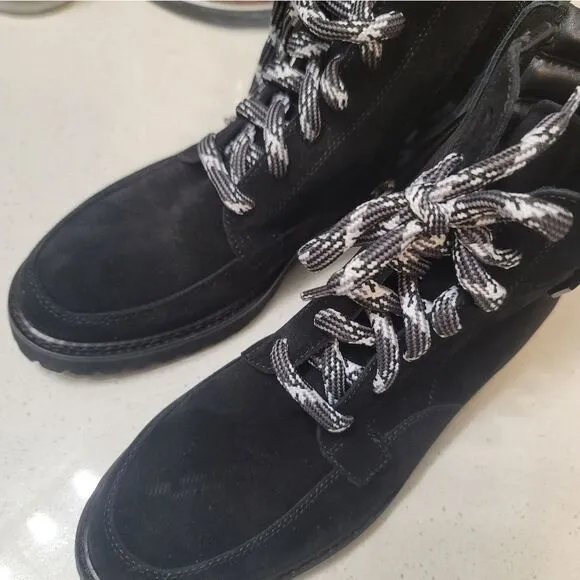 Aquatalia Wetherproof Marya Boots in Black Size 9.5 New