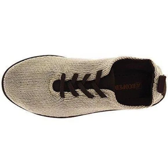 Arcopedico Beige Knit Orthopedic Sneakers
