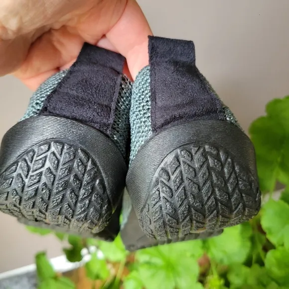 Arcopedico Knit Sneakers Nylon Uppers Cushioned Insoles Gray Sz.38 Lace up Light