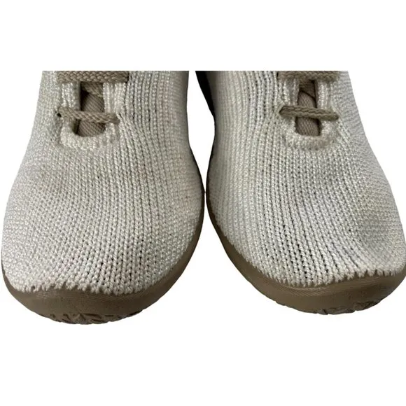 Arcopedico Women's LS Beige Knit Comfort Sneakers Size EU 38/US 7-7.5 EUC