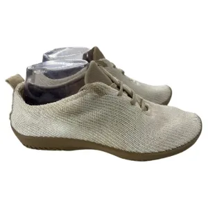 Arcopedico Women's LS Beige Knit Comfort Sneakers Size EU 38/US 7-7.5 EUC