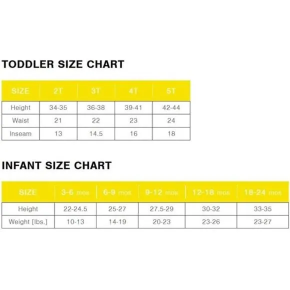 Arctix Infant/Toddler Chest High Snow Bib Overalls