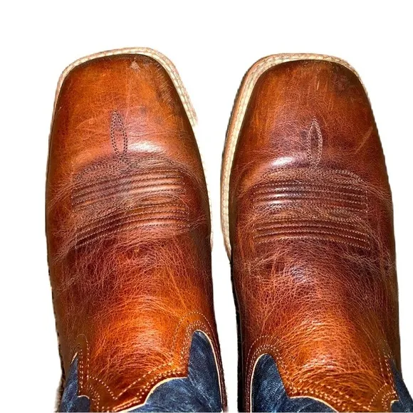 Ariat 12D Plano Western Boots Lightweight Square Toe