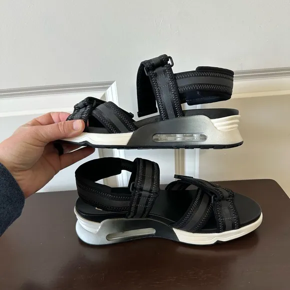 Ash Women's Black Lewis Summer Sneaker Sandals Shoes Size EU 39/US 9
