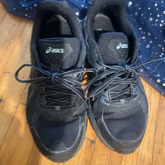 ASICS GEL VENTURE BLK RUNNING Sneakers GR8UC COMFY