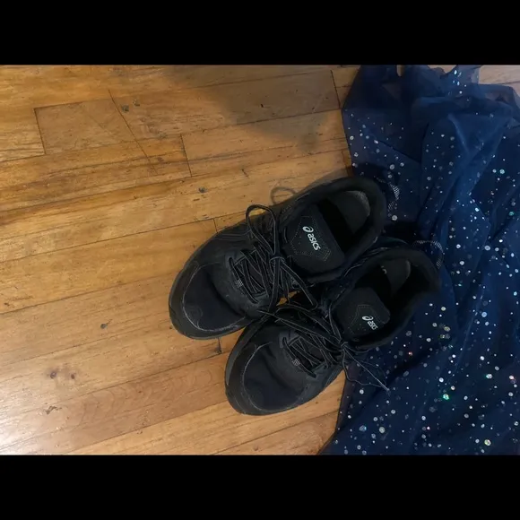 ASICS GEL VENTURE BLK RUNNING Sneakers GR8UC COMFY