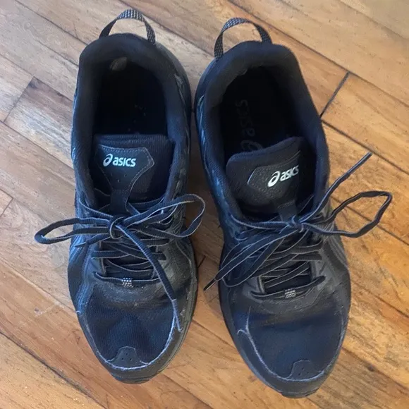 ASICS GEL VENTURE BLK RUNNING Sneakers GR8UC COMFY