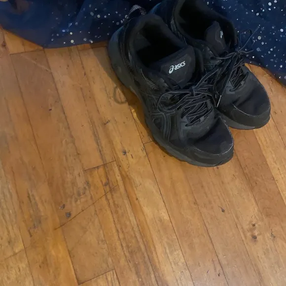 ASICS GEL VENTURE BLK RUNNING Sneakers GR8UC COMFY