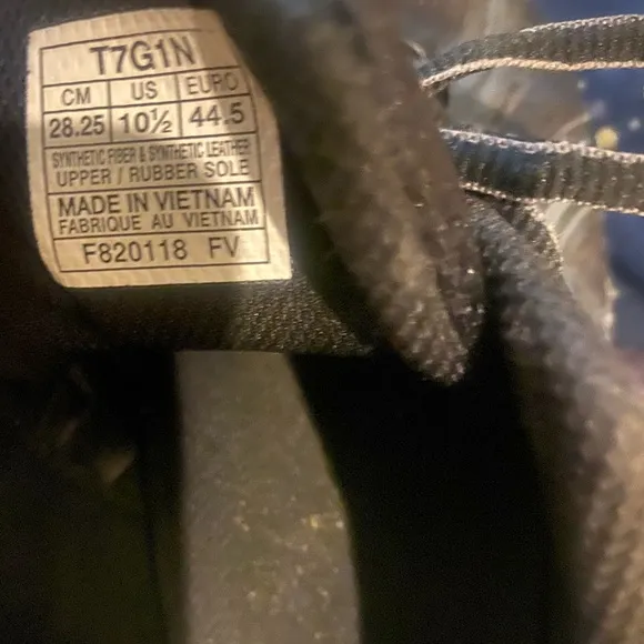 ASICS GEL VENTURE BLK RUNNING Sneakers GR8UC COMFY