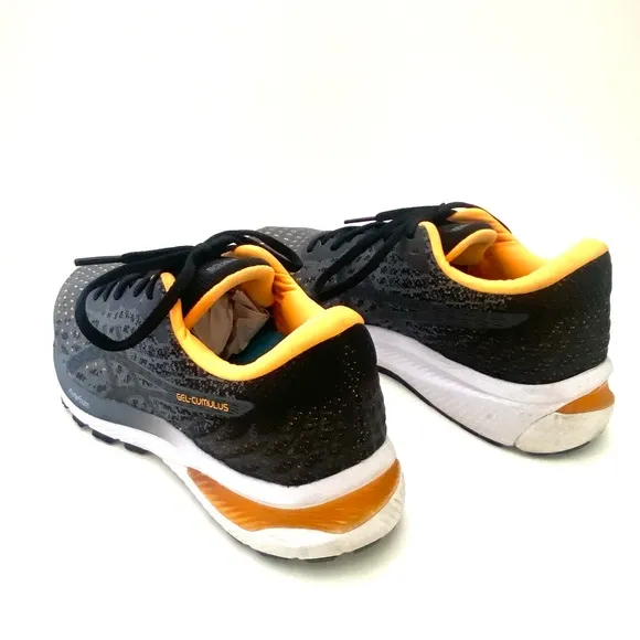 ASICS Men’s Carrier Grey/Black Gel-Cumulus 22 Knit Running Sneakers