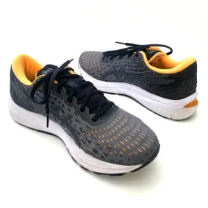 ASICS Men’s Carrier Grey/Black Gel-Cumulus 22 Knit Running Sneakers