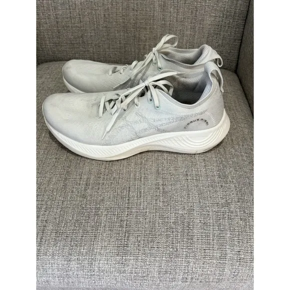 ASICS Nimbus Mirai Triple White Size 12