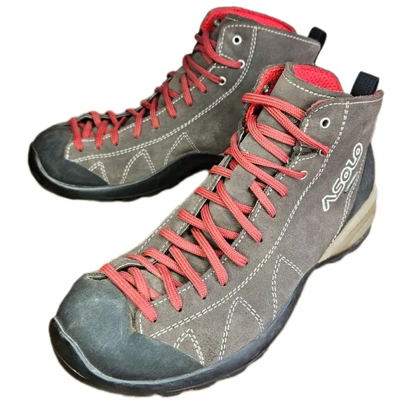 Asolo Cactus GV Gore-Tex Hiking Boots Men's 7.5 Waterproof Suede High Top Vibram