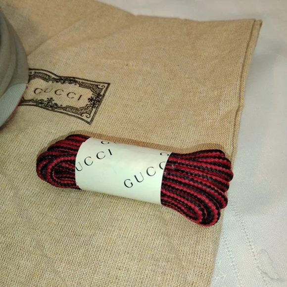 Authentic GUCCI Men's GG Technical Knit Runner Sneakers