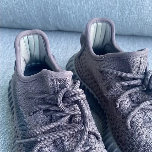 Authentic Yeezy Adidas Dark Brown Knit Sneakers