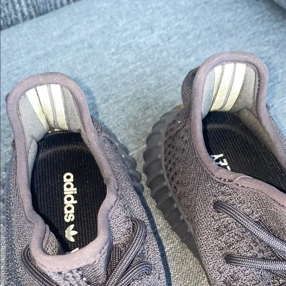 Authentic Yeezy Adidas Dark Brown Knit Sneakers