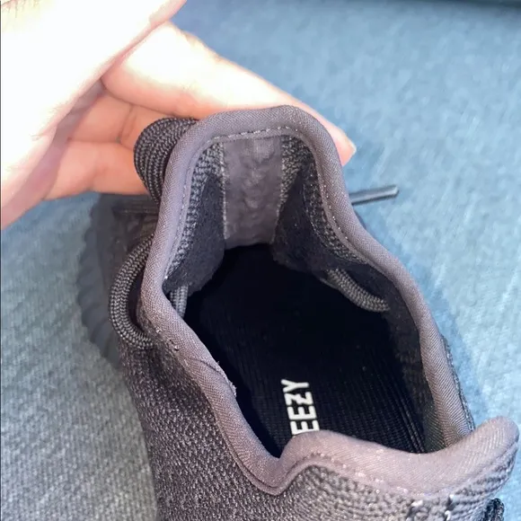 Authentic Yeezy Adidas Dark Brown Knit Sneakers
