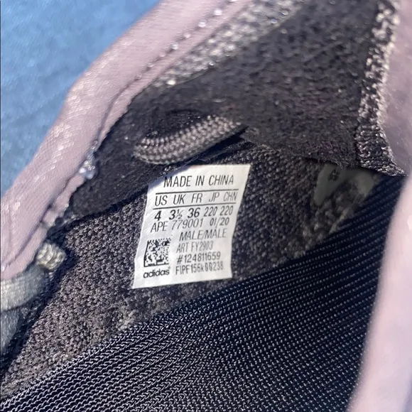 Authentic Yeezy Adidas Dark Brown Knit Sneakers