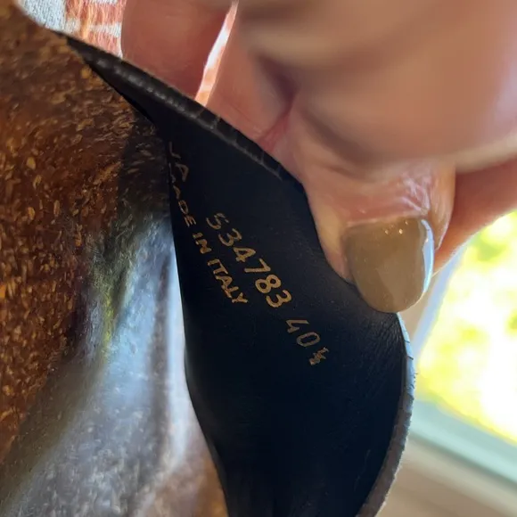 AUTHENTIC YSL SLIDES