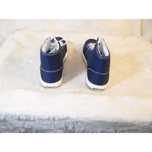 Avenger Work Boots Mens 7 Blue Slip Resistant Steel Toe High‎ Top NWOT