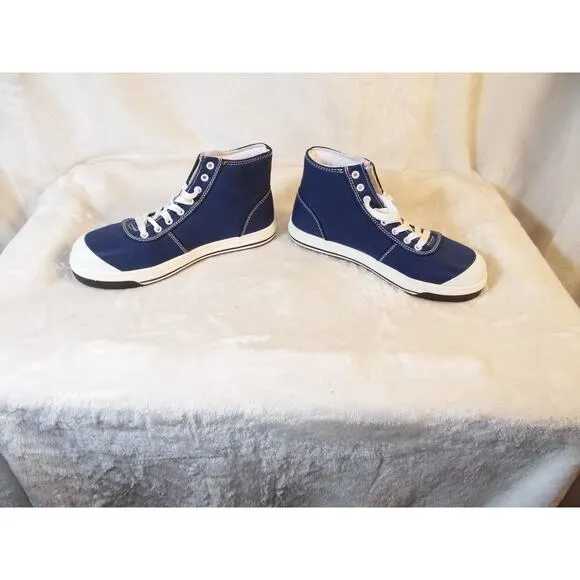 Avenger Work Boots Mens 7 Blue Slip Resistant Steel Toe High‎ Top NWOT