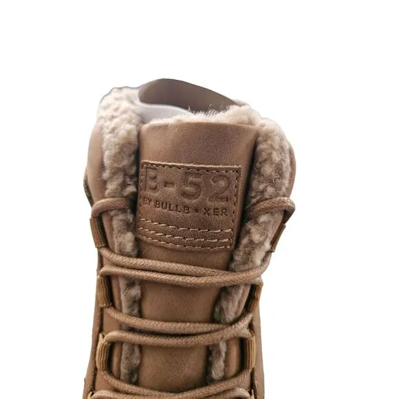 B-52 by Bullboxer Chukka Boots Men's Brown Topper Lined Casual Boots‎ Size 9 New