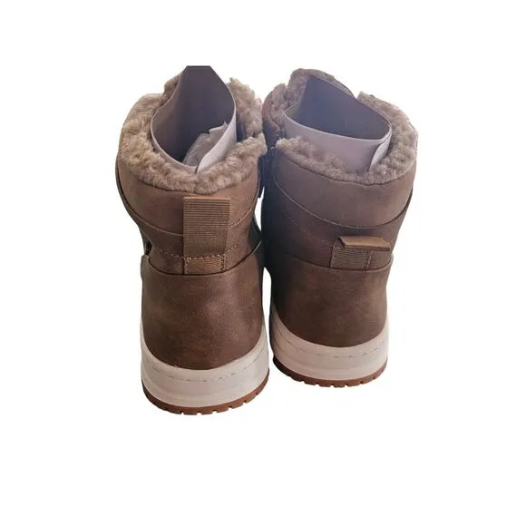 B-52 by Bullboxer Chukka Boots Men's Brown Topper Lined Casual Boots‎ Size 9 New