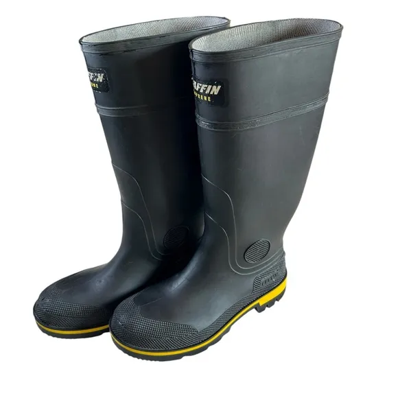 Baffin construction boots Steel Toe Certified waterproof Rubber Boots - Sz 7 US