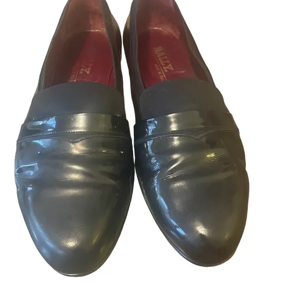 Bally Men's Made In Italy Banner Formal Tuxedo Loafers 12
