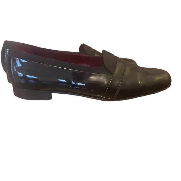 Bally Men's Made In Italy Banner Formal Tuxedo Loafers 12