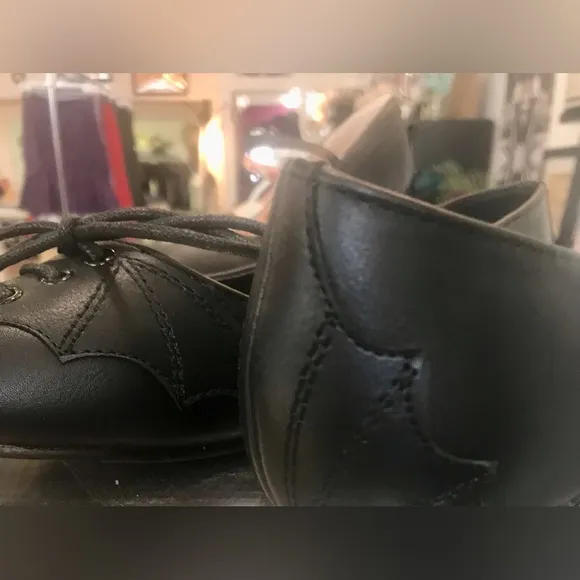 🦇Batty Bat Wing Flats Black🦇-Brand New In Box