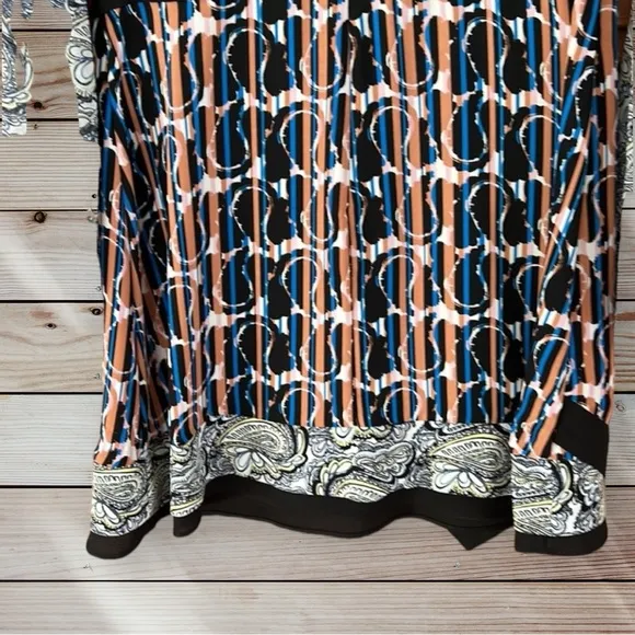 BCBGMaxAzria Tallulah Abstract Paisley Printed Mini Dress 6