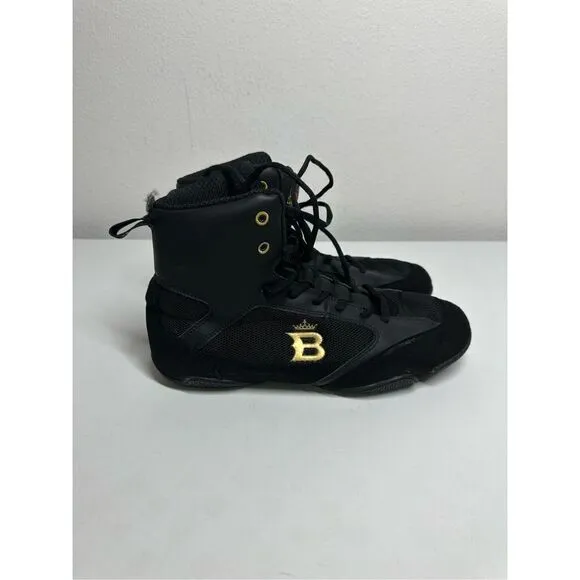 Benavidez Sports Boxing Boots Black Men’s Size 7