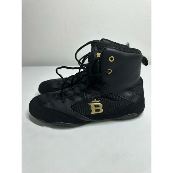 Benavidez Sports Boxing Boots Black Men’s Size 7
