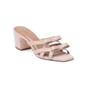 BERNARDO Cipria Made In Brazil Leather Bugro Heeled Sandals